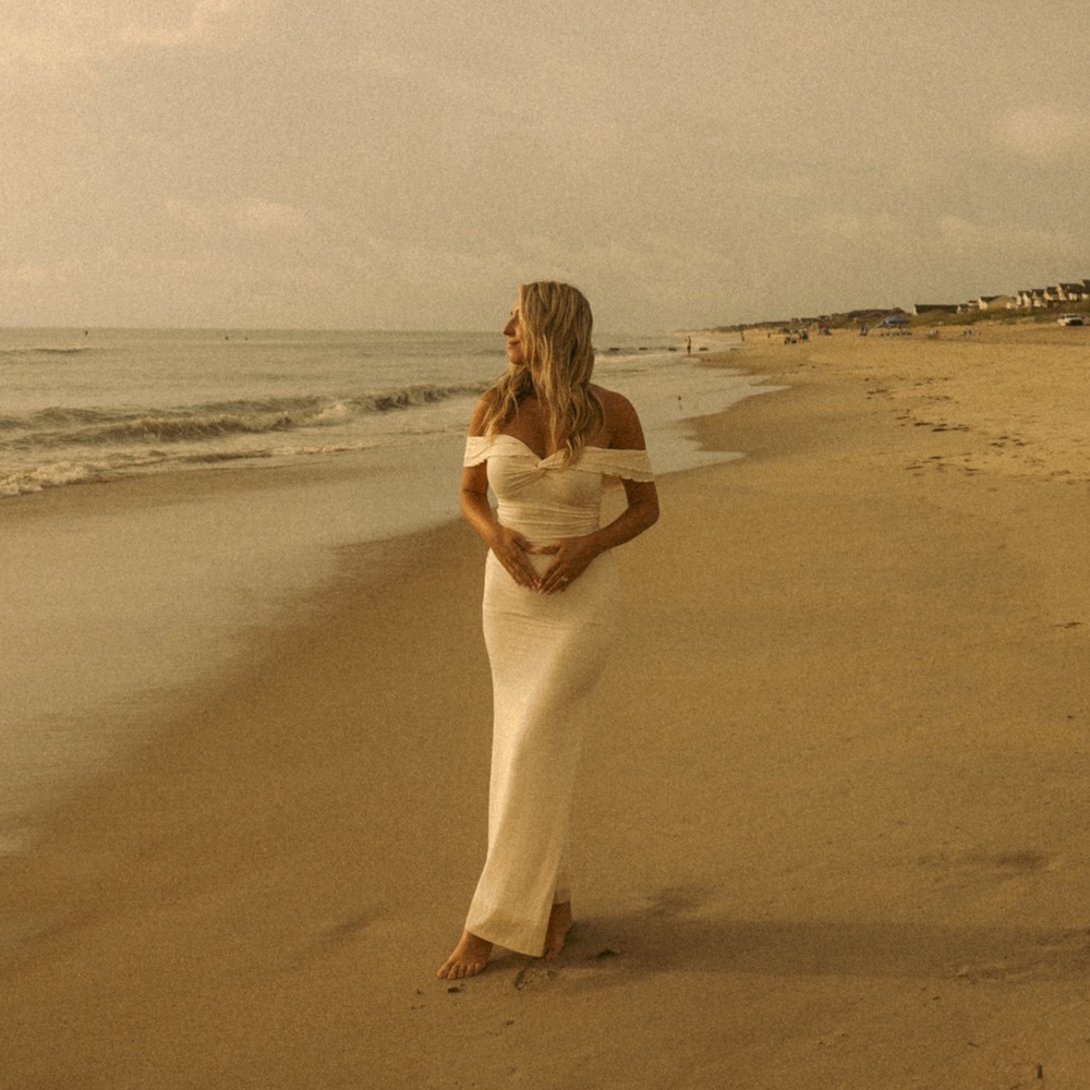 Strapless Ruffle Dress